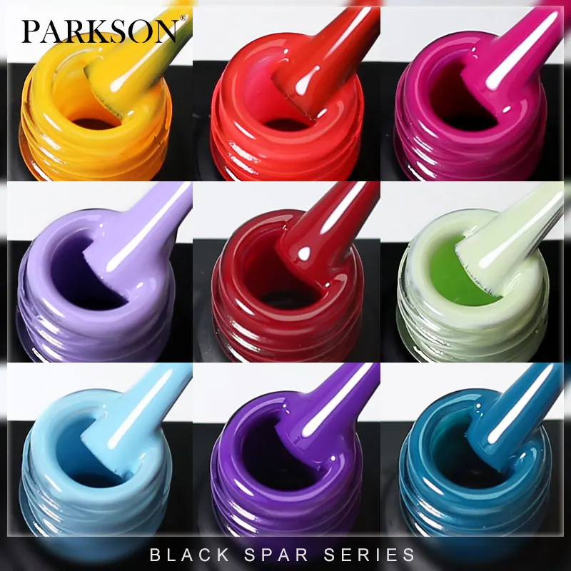 Parkson Purple Series Gel Nail Polish 12ml Long Lasting For Manicure Nail Art Soak Off Glitter Lacquer Varnish Glass Bottle Gel 2