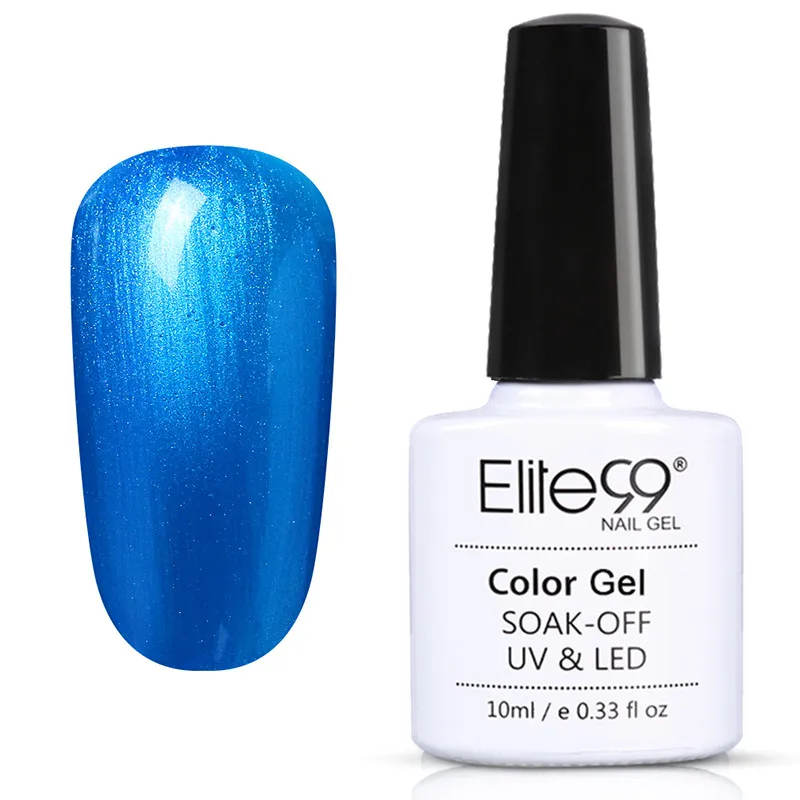 Elite99 Alcoholic Removal One Step Gel 10ml One Step UV Gel Varnish 3 in 1 Nail Polish LED Soak off Hybrid Long Last Gel Lacquer - Цвет: 0193