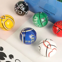 Boule de basket Ball gonflable, 1 pièce, Mini All Star, jouet en PU, solide, flottant, élastique, pour enfant 