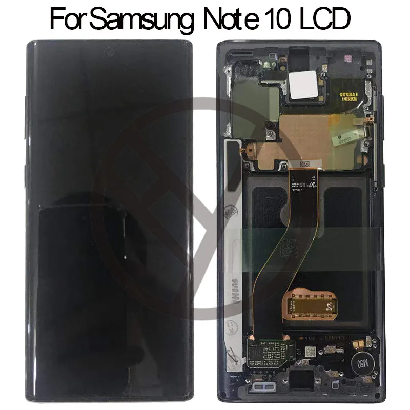 

For Samsung Galaxy Note 10 Lcd with Frame Display Touch Screen Digitizer Assembly For Samsung note10 LCD N970F N9700 N970