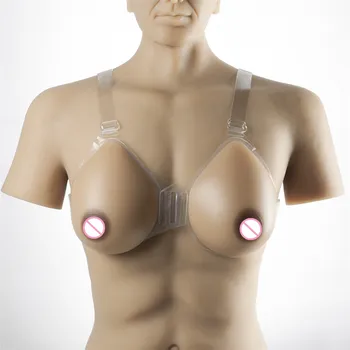 

Silicone Breasts Forms Bra Needn't Adhesives 1600g/pair Shemale Drag Queen Transgenders Crossdresser Boobs Enhancers