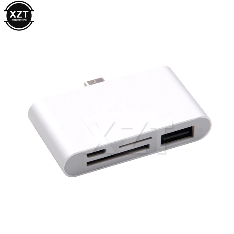 Usb type C концентратор OTG с USB 2,0 TF SD кардридер USB Многофункциональный переходник для huawei samsung MacBook Air Аксессуары для ноутбуков