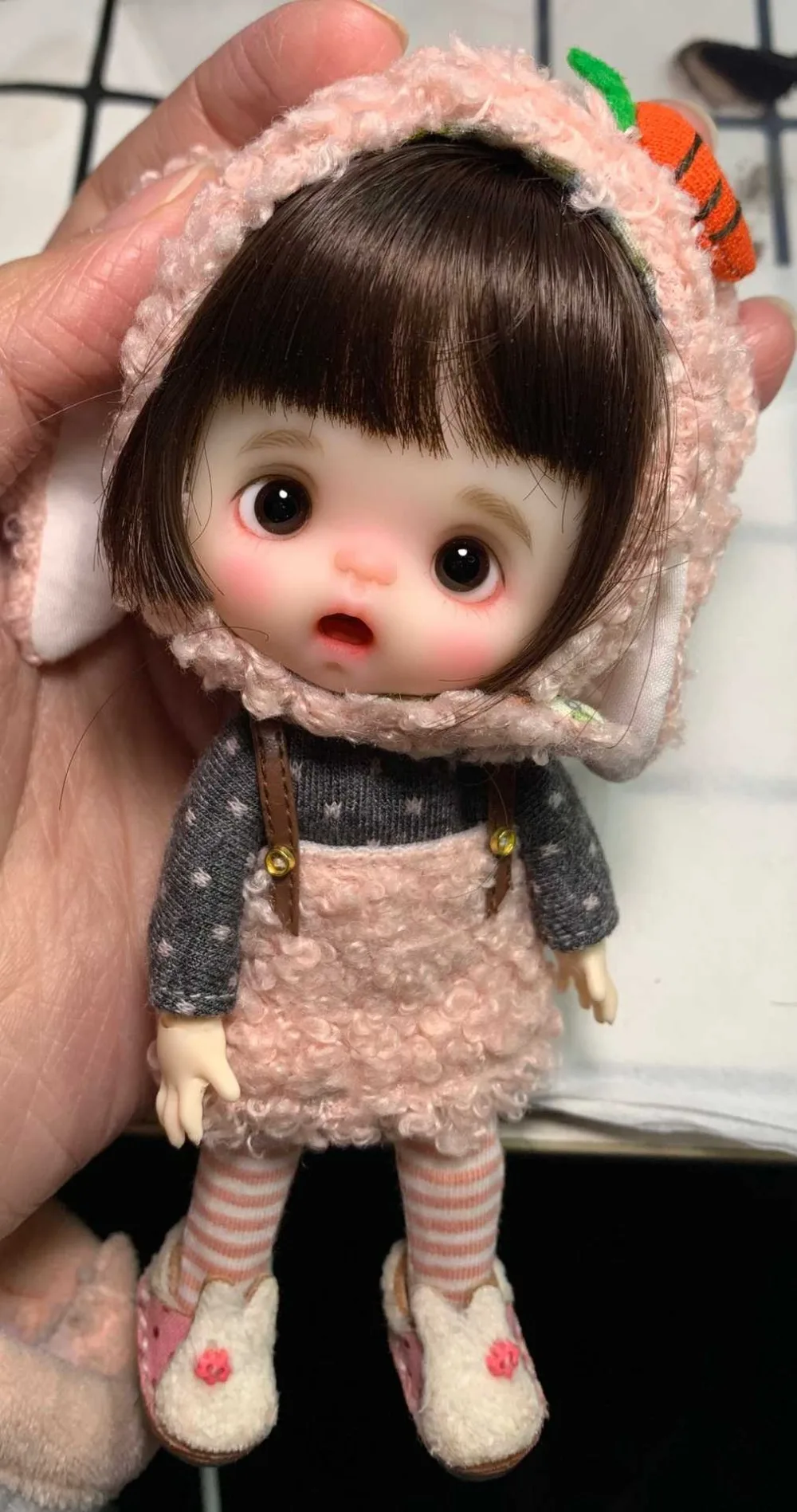 OB11 кукла Кастомизация кукла 1/8 BJD куклы OB DIY полимерная глина 201912