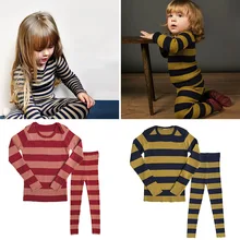 MABLI/комплект зимней брендовой одежды с длинными рукавами для малышей; зимняя одежда для малышей; пижамные комплекты высокого качества для малышей; хлопковый костюм