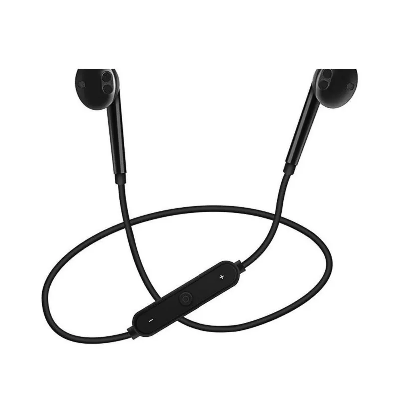 Спортивные шейные беспроводные наушники S6 Bluetooth для телефона с микрофоном iPhone
