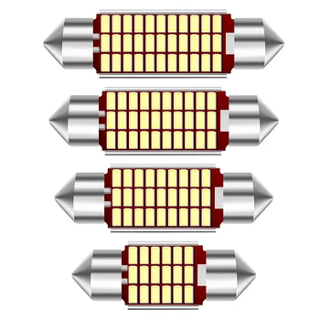 

2Pcs Car Inteiror Bulb Dome Light Reading Map Lamp License Plate Lights 12V C5W LED C10W 31mm 36mm 39mm 42mm Festoon LED CANBUS