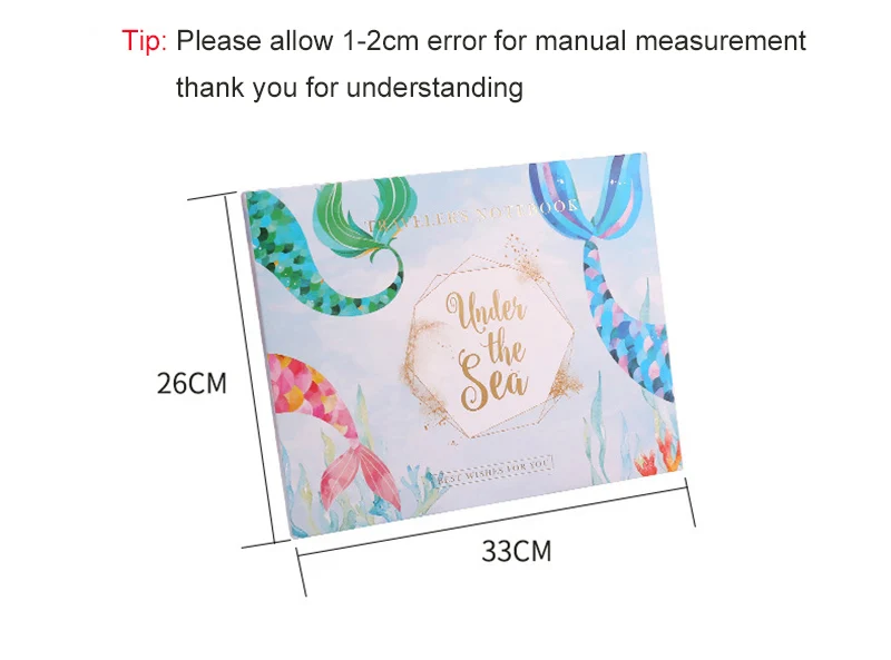 Handbook set Planner Book Notebook DIY Decoration for Scrapbooking Masking Tape Students' Supply Office Stationery Gift for Girl