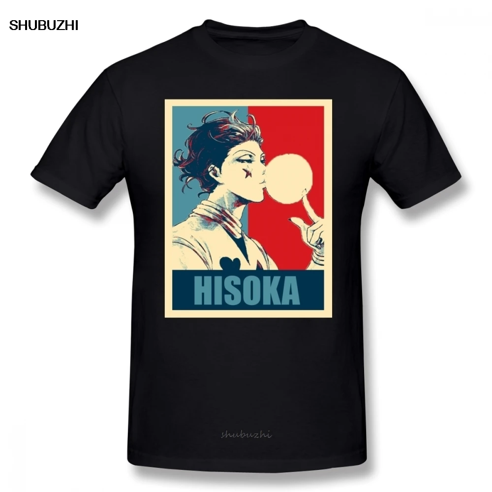 Футболка Hisoka HxH забавная футболка из 100% хлопка большая Мужская Повседневная с