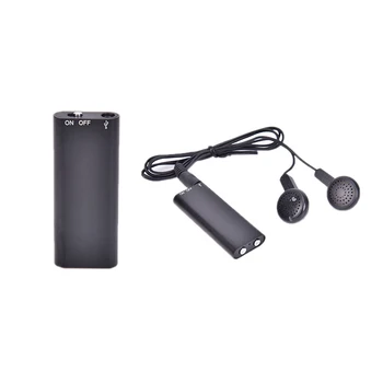 

High quality 1PC Portable Mini Audio Recorder Voice Activated Listening Device 96 Hours 8GB