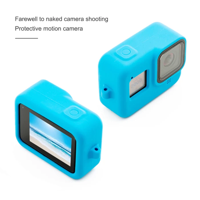 Горячая силиконовый резиновый защитный чехол для GoPro Hero 8
