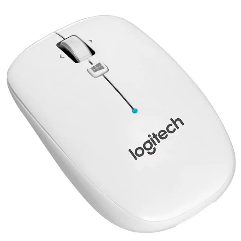 Беспроводная игровая мышь logitech M558 с Bluetooth, эргономичная симметричная оптическая мышь 1000 dpi для ноутбука, настольного ноутбука