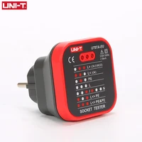 UNI-T UT07 Outlet Socket Testers Pro Detector EU UK Plug RCD Neutral Earth Wire Circuit Plug Polarity Phase Check 2