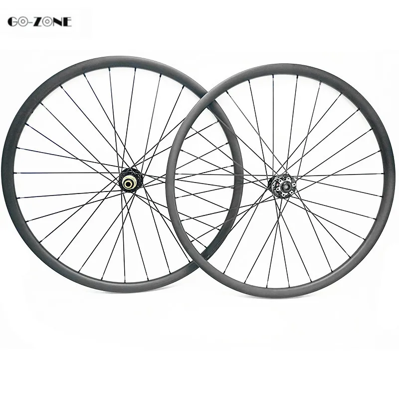 Go-zone mtb 29er карбоновые колеса xc 27x25 мм бескамерные mtb Колеса 29 novatec D791SB D792SB boost 110x15 148x12 дисковые велосипедные колеса