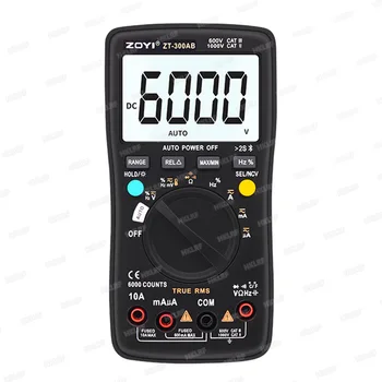 

ZOYI ZT-300AB Multimeter Automatic Recognition of Bluetooth Handheld USB Multimeter Tester