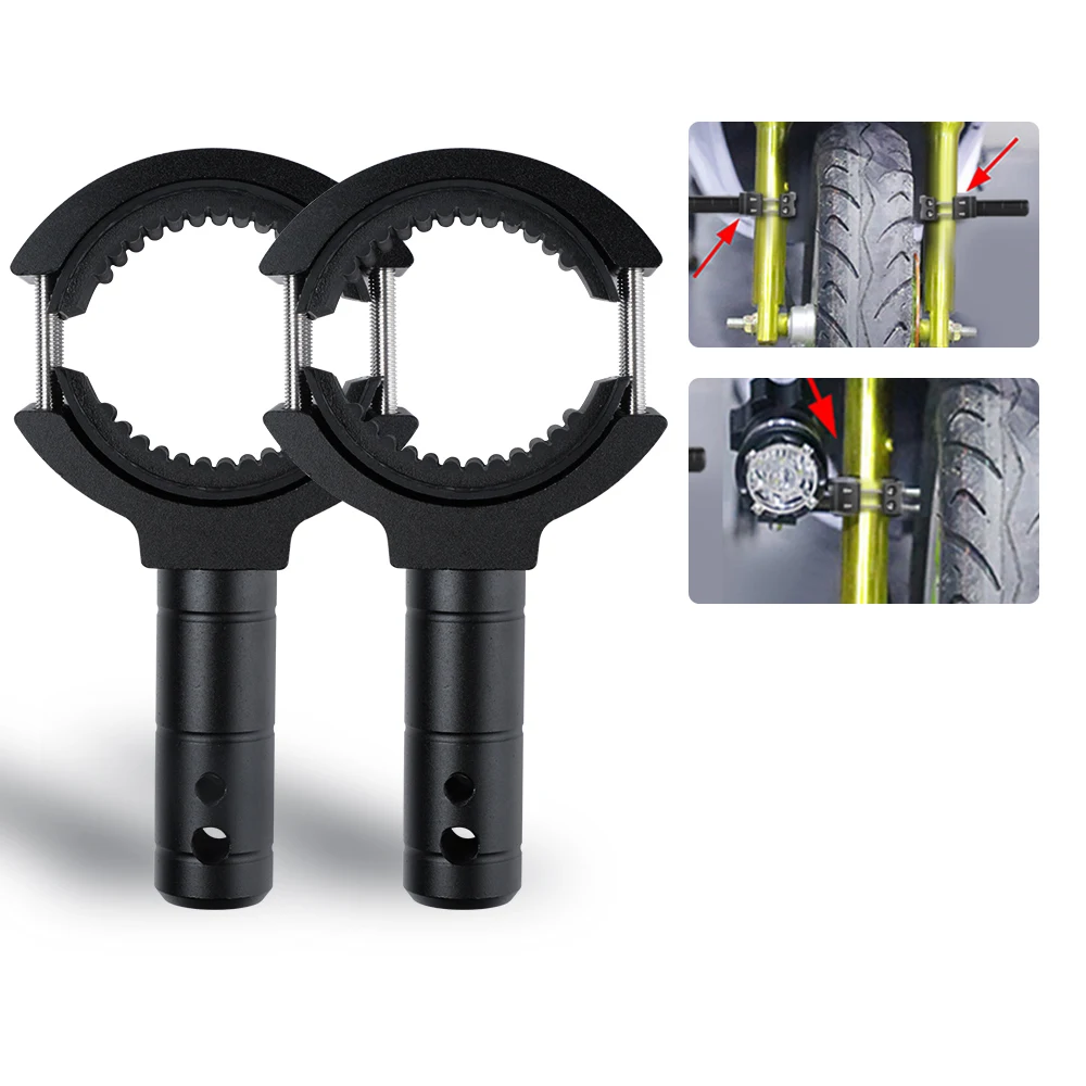 Foco de faro Universal para motocicleta, farol auxiliar, soporte de montaje para proyector de bicicleta, phare, para lámpara
