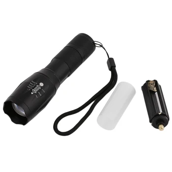 

ICOCO 2017 Practical 1Pcs Outdoor Riding Hunting Mini Waterproof Light Lamp Rechargeable Light LED Zoom Flashlight Home Use