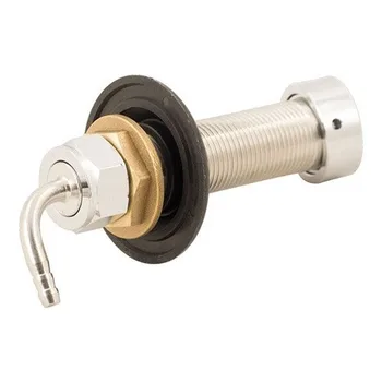 

100MM INTERTAP LONG SHANK - 304 STAINLESS STEEL (BARB TAIL, WITH 5/8 HEX NUT & EPDM WASHER）