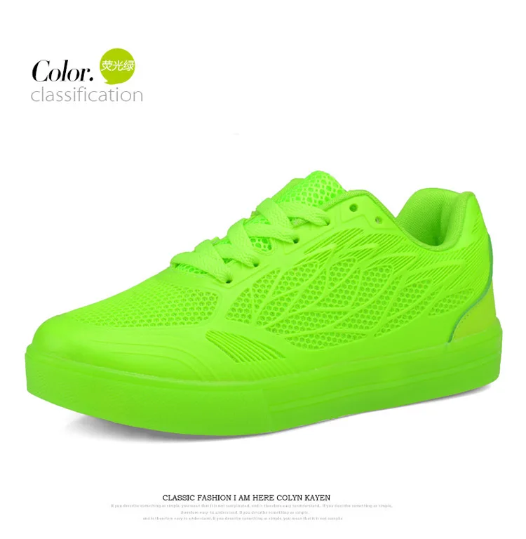 Sapatos para Crianças e Adultos Tênis para Meninos Sapatos de Festa de Incandescência Tamanho Chargering Ilumine Acima Meninas Masculino Feminino 35-40 Usb Led 34 High Quality Mamãe e Bebê