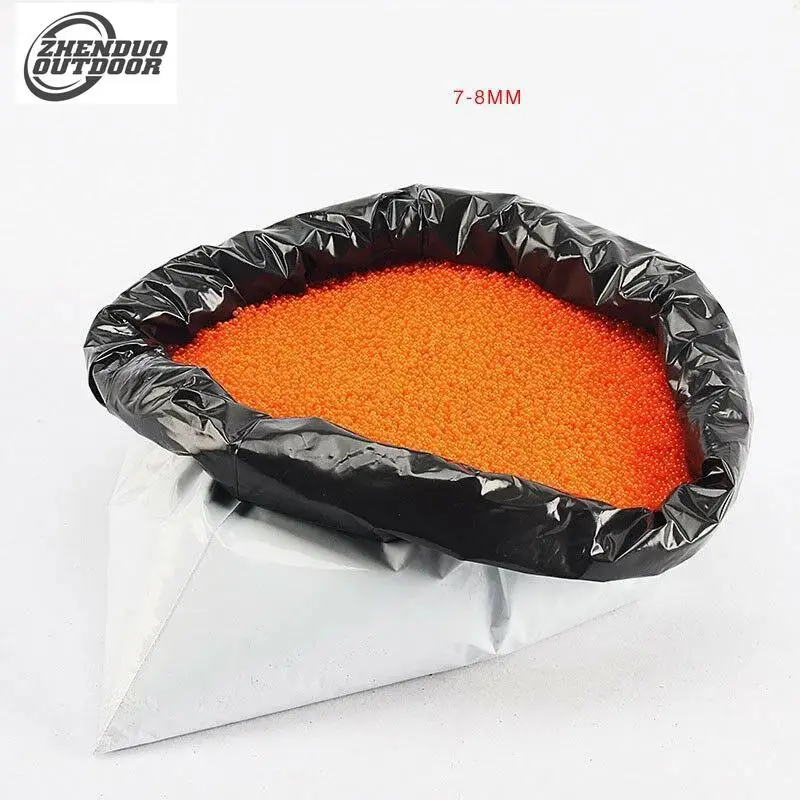 ZHENDUO OUTDOOR 1kg/lot 7-8mm Gel Balls hunting accessory Outdoor toy