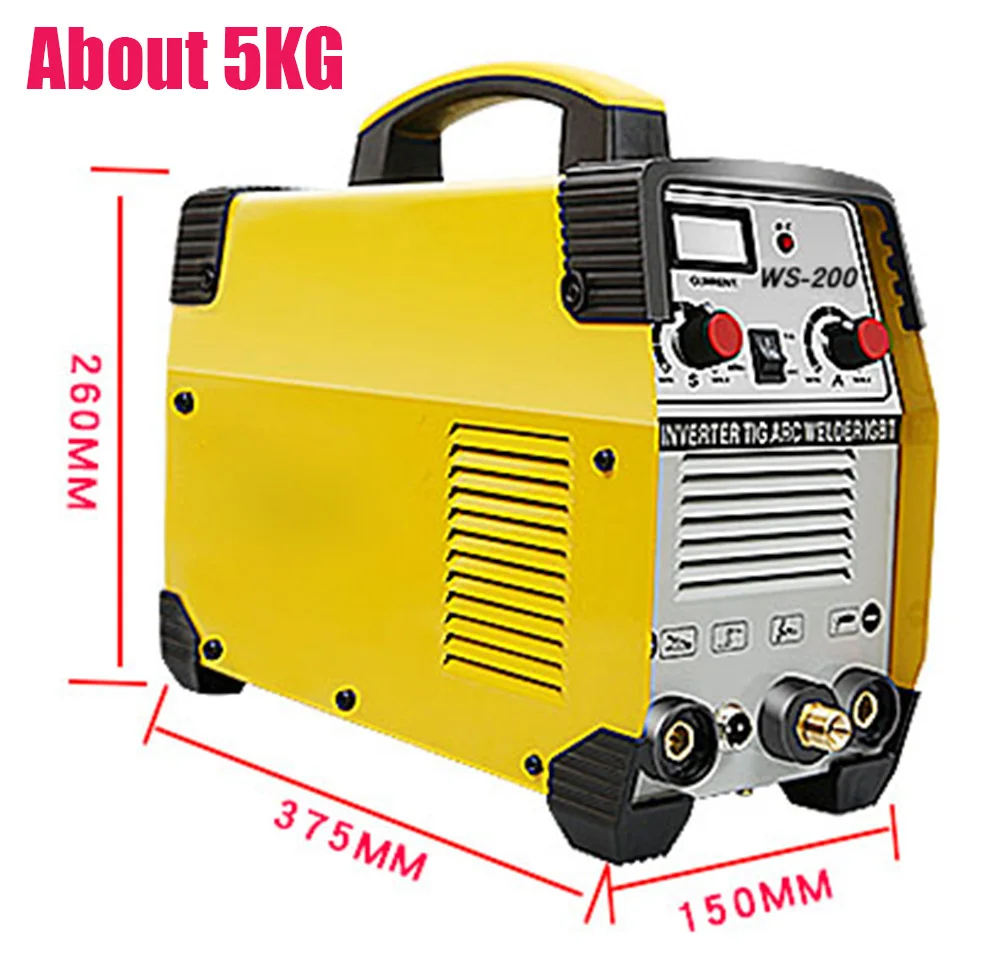 Новейшая модель; 220V 7700W 2IN1 TIG/ARC Электрический сварочный аппарат 20-200A ММА IGBT палка для сварки рабочей и электрические рабочие