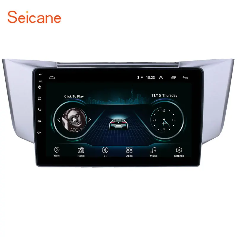 

Seicane 10.1" 2din Android 8.1 Car GPS for 2003-2010 Lexus RX300 RX330 RX350 radio Headunit Player Support TPMS DAB Mirror link