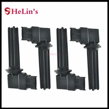 4pcs/lot 12787707 1208018 H6T60271 New Ignition Coil For CADILLAC SAAB 9-3 9-3X VAUXHALL OPEL SIGNUM VECTRA C 2.0 t Turbo 2.0T