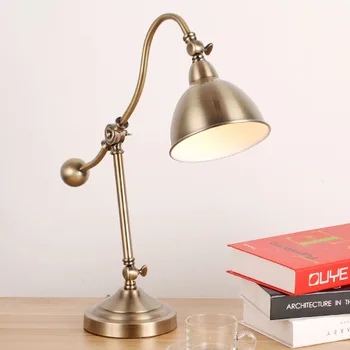 

Eye Protection LED Desk Lamp Creative Bedroom Bedside Learning Reading American Office Desk Decorative Desk Lamp Lamparas