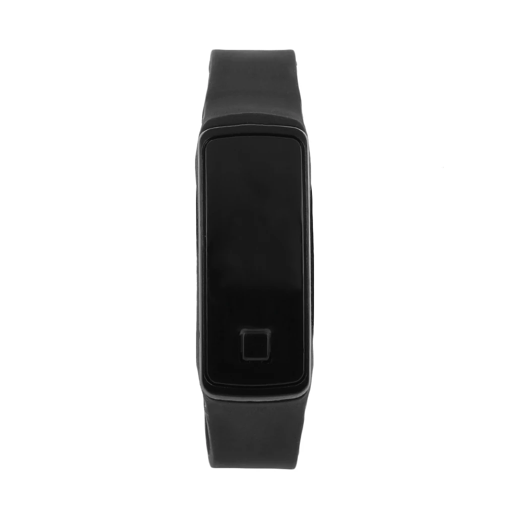 Korean Style Fashionable Men Women Lovers LED Touch Screen Digital Smart Watch TPU Sport Data Time Display Watch