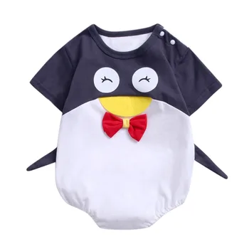 

Newborn Baby Romper Summer Infant Baby Boys Cartoon Animal Print Bodysuit New Toddler Kids Short Sleeve Rompers 0-18m #LR2