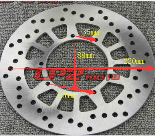 Для YAMAHA XTZ125 2004-2010 TTR230 2005-2013 передний тормозной диск перед тормозными дисками
