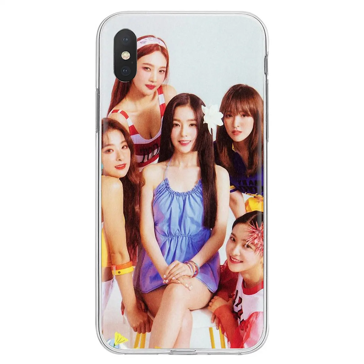 Personalized Silicone Phone Case Red Velvet Kpop Girl For iPhone 11 Pro 4 4S 5 5S SE 5C 6 6S 7 8 X XR XS Plus Max iPod Touch | Мобильные