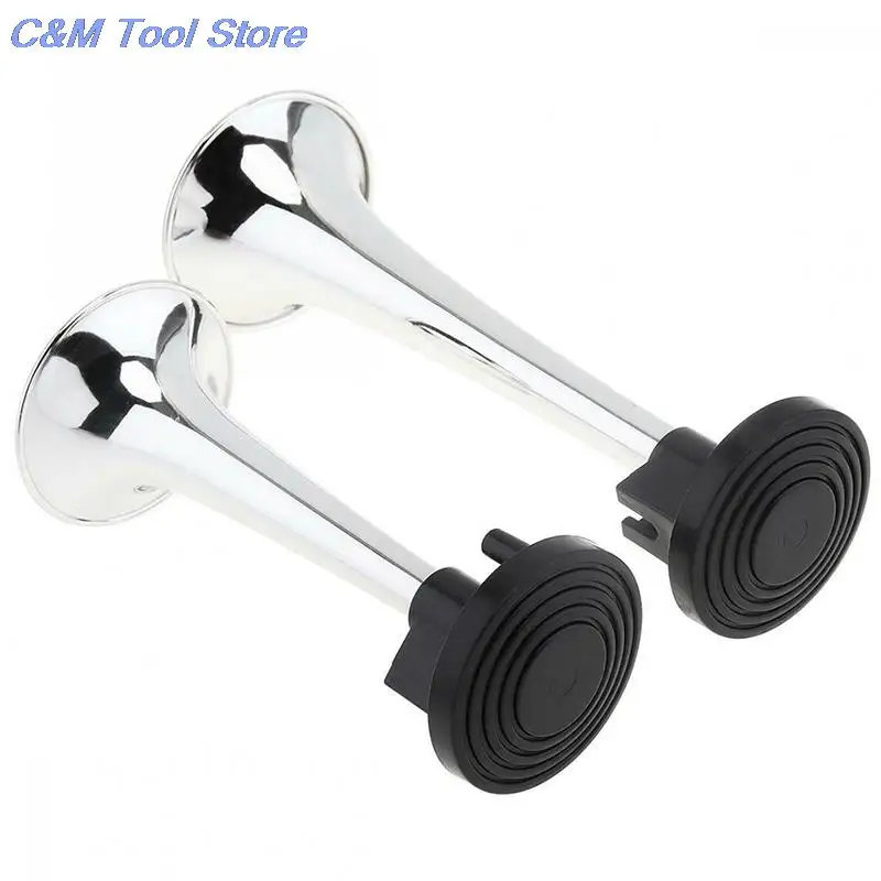 2PCS Super Loud Trumpet Air Horn Tube Speaker for Car Vehicle Truck Train Boat car siren horn car air horn train horn