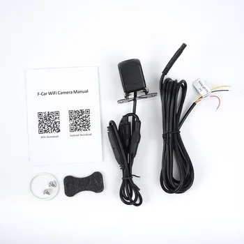 

1X Wireless WiFi Car Rearview Cam Backup Reverse Camera For IPhone IOS Android M