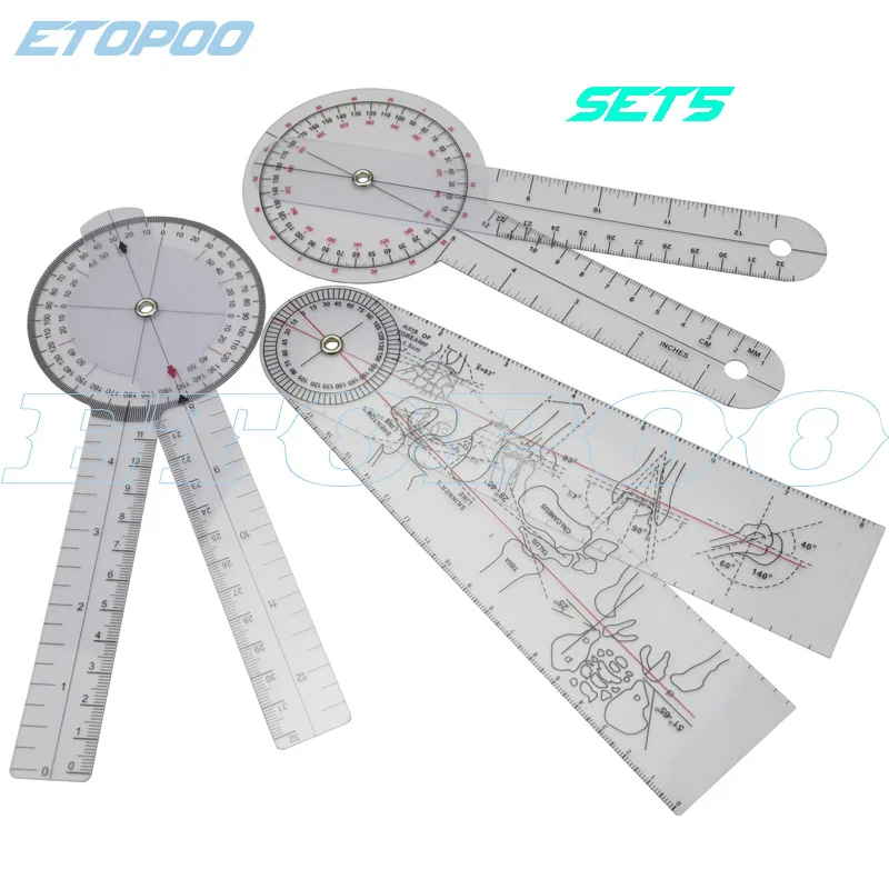 

Etopoo Honor Produced 6/8/10-Inch Multi-functional Joints Feet yi yong chi Angle Ruler zu he chi