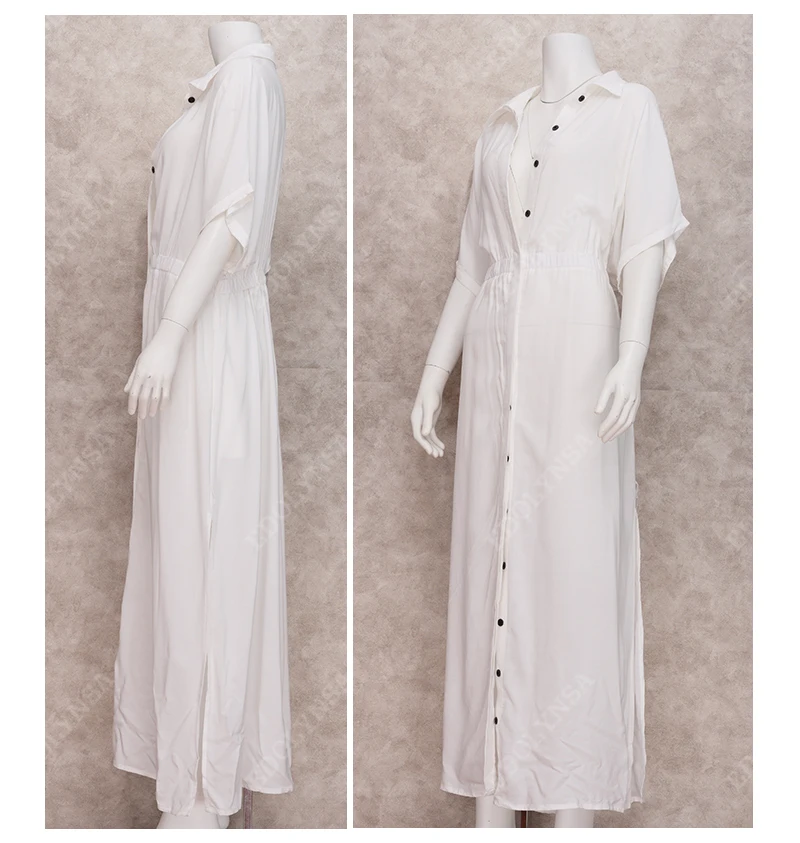2020 Casual Beach Cover-ups Vintage Ladies Tunics Kaftan Summer Dress Women Beach Wear Swim Suit Cover Up Robe de Plage Q1156