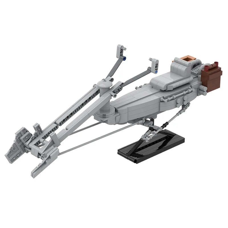 MOC Star Movie Figuresss Swoop Bike Speeder rower high-tech motocykl DIY Model klocki do budowy klocki do zabawy na prezent dzieci dzieci