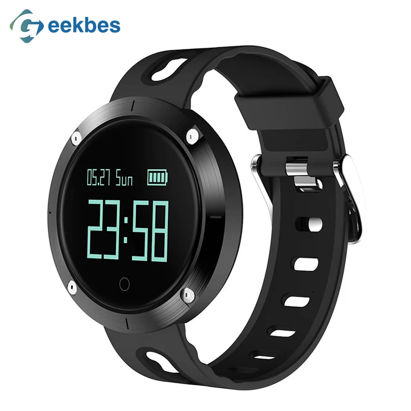 Смарт-часы Geekbes G2 с Bluetooth пульсометром монитором кровяного давления