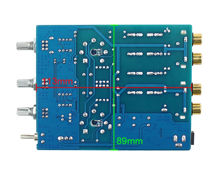 GHXAMP 6j1 ламповый желчный предусилитель HIFI аудио предусилитель с регулировкой высоких басов DC12V электронный клапан предусилитель желчный буфер 1 шт