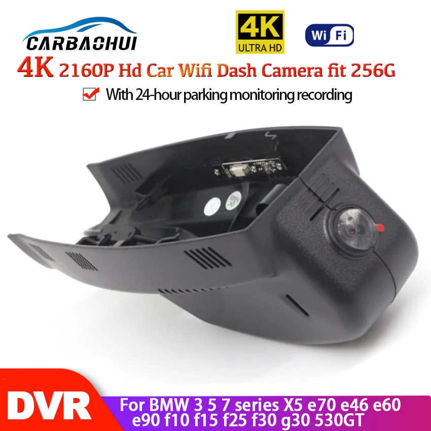 

4K Car DVR Wifi Full HD 2160P Dash Cam Video Recorder Original For BMW 3 5 7 series X5 e70 e46 e60 e90 f10 f15 f25 f30 g30 530GT