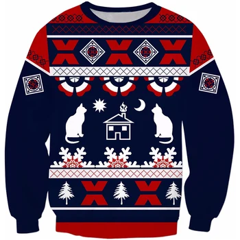 

Liumaohua 2019 New Fashion Crewneck Sweatshirt Christmas Get Lit Hanukkah Print 3d Men Women Casual Pullovers