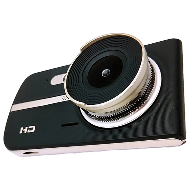 Автомобильный видеорегистратор Fhd 1080P Dashcam 4 дюйма с двумя объективами ночного видения, Автомобильный регистратор, видеорегистратор, автомобильный детектор