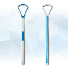 Скребок для языка щетка очистка полости рта зубная щетка Очищающая щетка свежее дыхание удаление покрытия