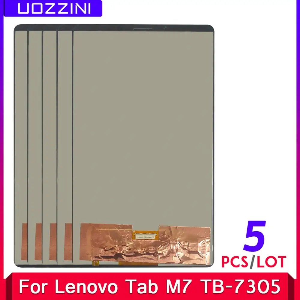 5 Pcs/Lots AAA+ LCD For Lenovo Tab M7 TB-7305 TB-7305F TB-7305i TB