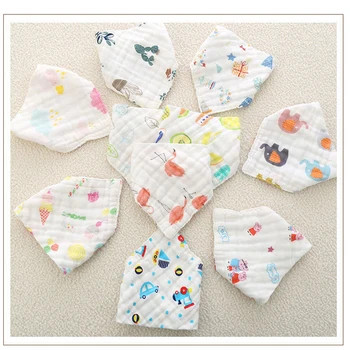 

Baby Bibs Boy Girl Bandana Water Absorb Bib Burp Cloth Triangle Cotton Baby Scarf Burp Baby Christmas Accessories