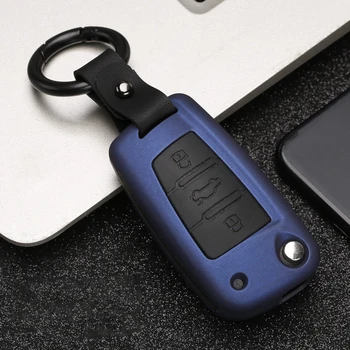 

ABS+silicone Car Key Case Cover For Audi C6 A1 A3 C5 Q3 B6 B7 B8 A4 A5 A6 A7 A8 Q5 Q7 R8 TT S5 S6 S7 S8 SQ5 RS5 Accessories