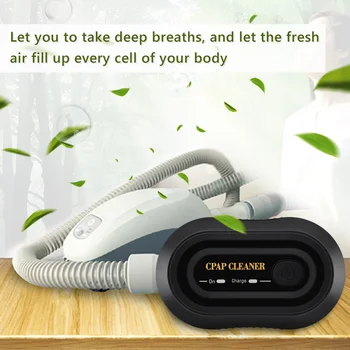 

Portable CPAP Respirator Ozone Disinfection Machine Sleep Breathing Air Purifier Ventilator Sanitizer Sterilizer Cleaner Health