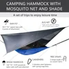 Portable Camping Hammock with Mosquito Net, Rain Fly and Tree Straps for Indoor, Outdoor, Backpacking, Travel, Beach, Hiking 6