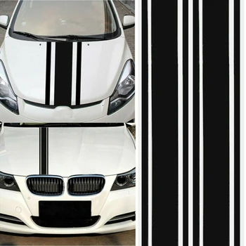 

Vinyl Car Sticker Cover PVC Reflective Waterproof Decoration 70.9x3.1inch