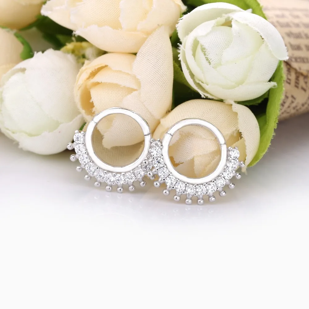 Lovecabin 925 пробы серебряные Простые большие серьги кольца Huggies зажимы петли круг Мода классические женские роскошные ювелирные изделия