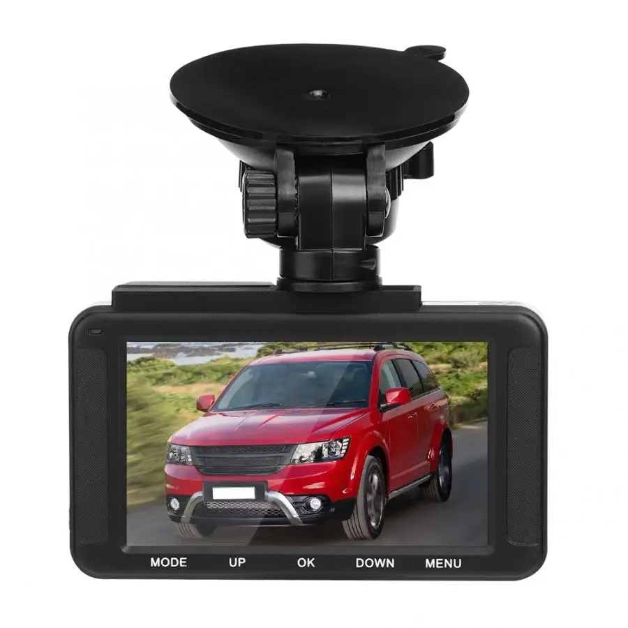 3 дюймов 1080P HD gps с одним объективом Камера ips Экран вождение автомобиля Регистраторы 170 градусов широкоугольный одновременно просматривать изображение более комплексную